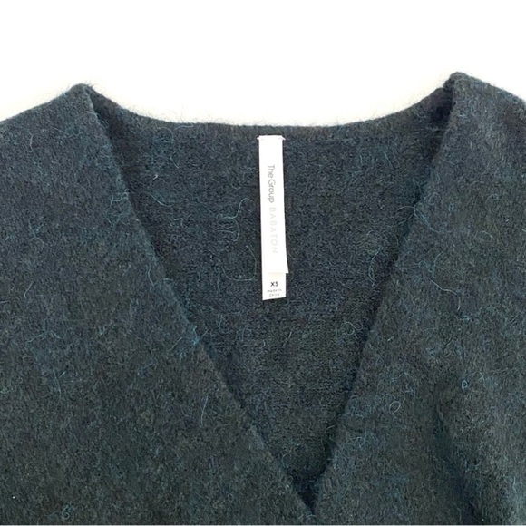 Aritzia The Group of Babaton Bandini Alpaca Wool Wrap Sweater - Picture 3 of 8